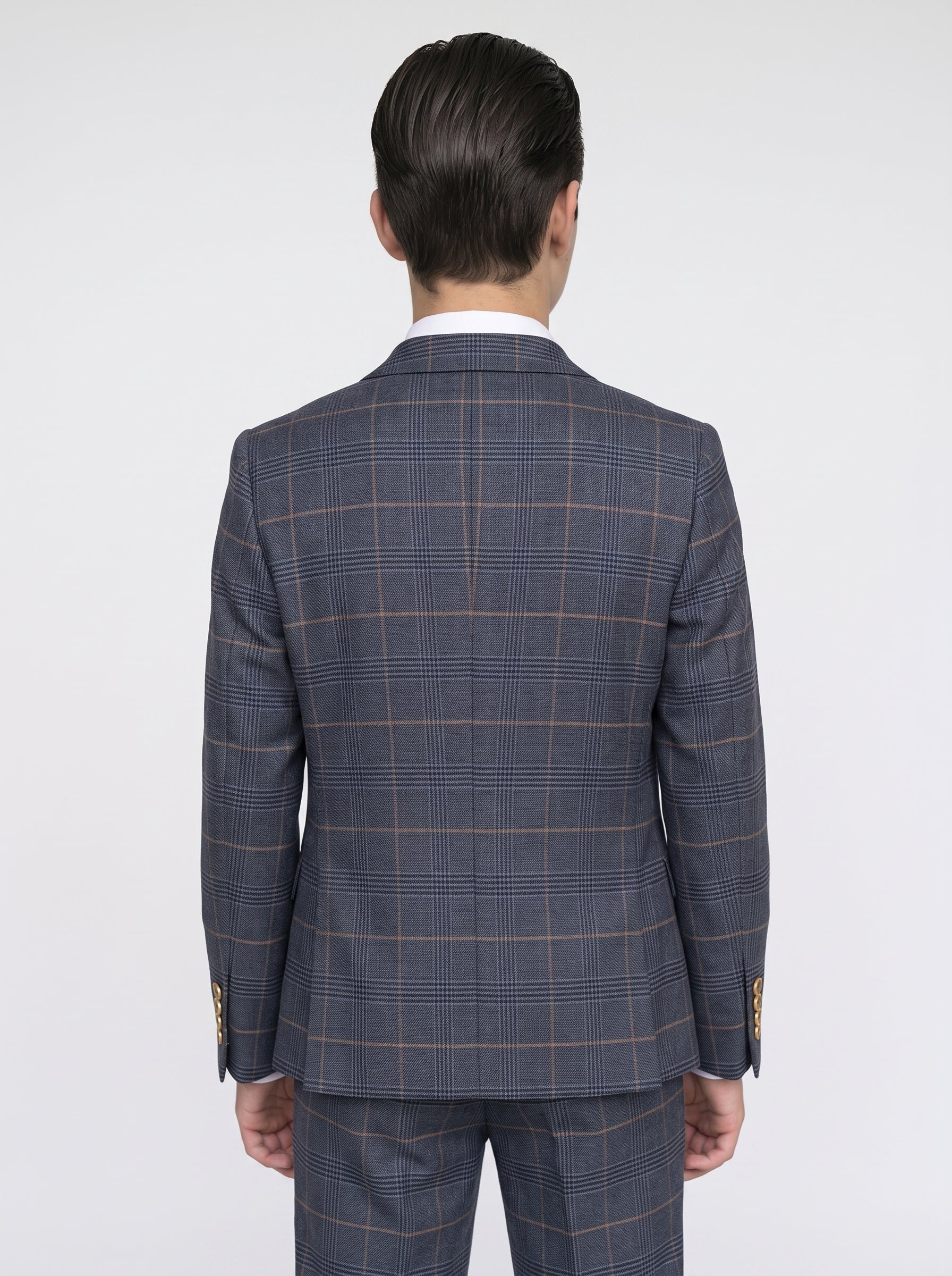 JENSON - Marine Navy Check Suit
