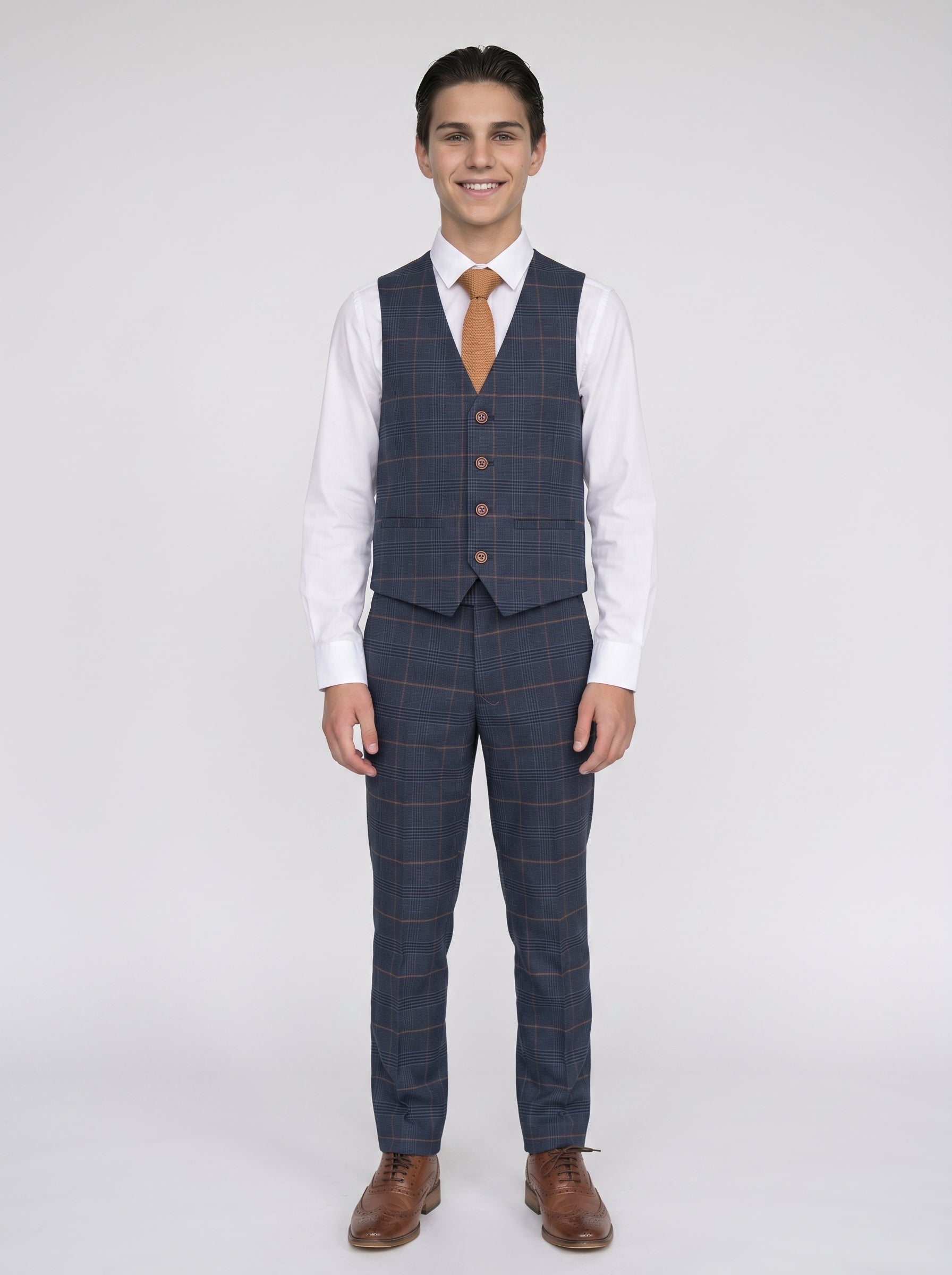 JENSON - Marine Navy Check Suit