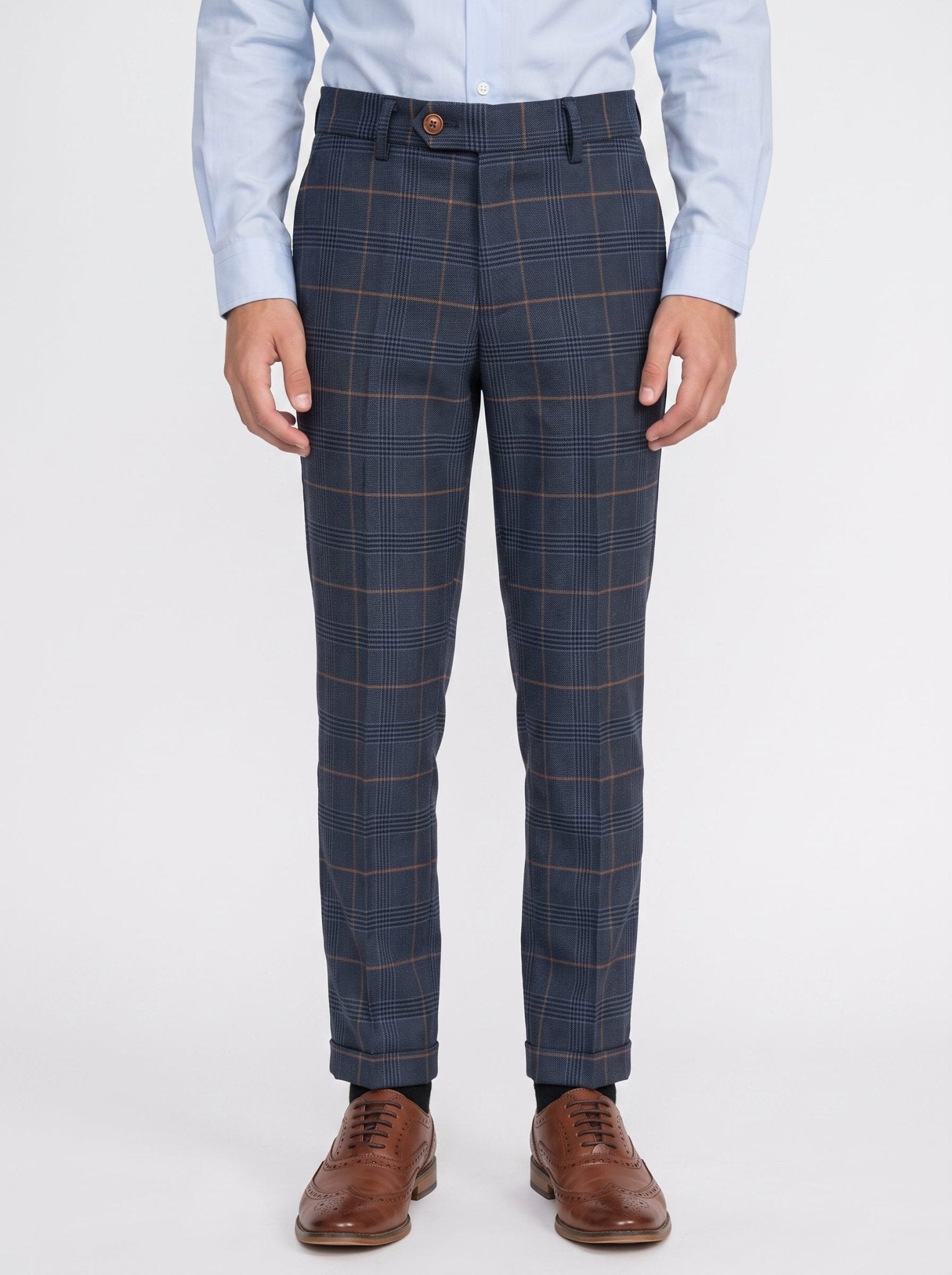 JENSON - Marine Navy Check Suit