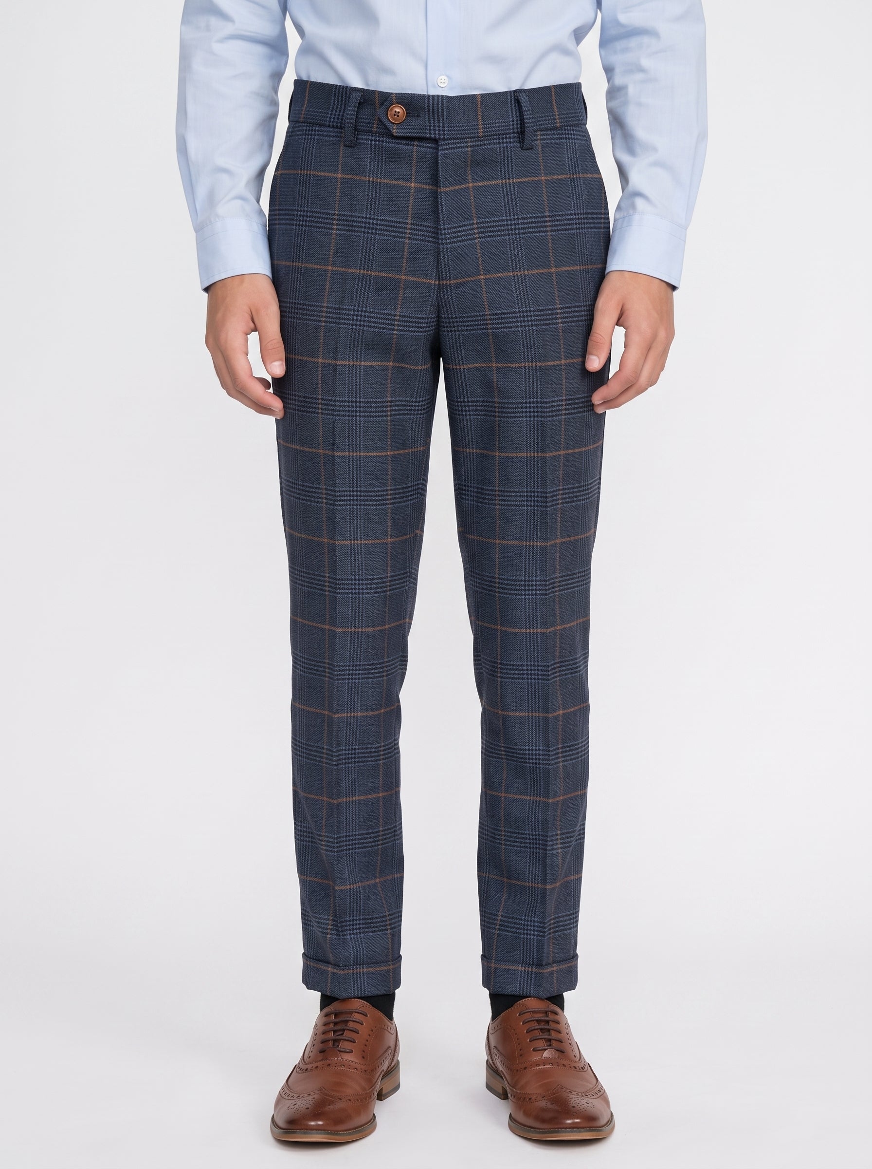 JENSON - Marine Navy Check Suit