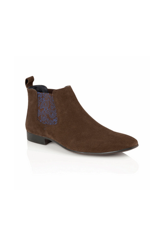 Carnaby Brown Suede Chelsea boots