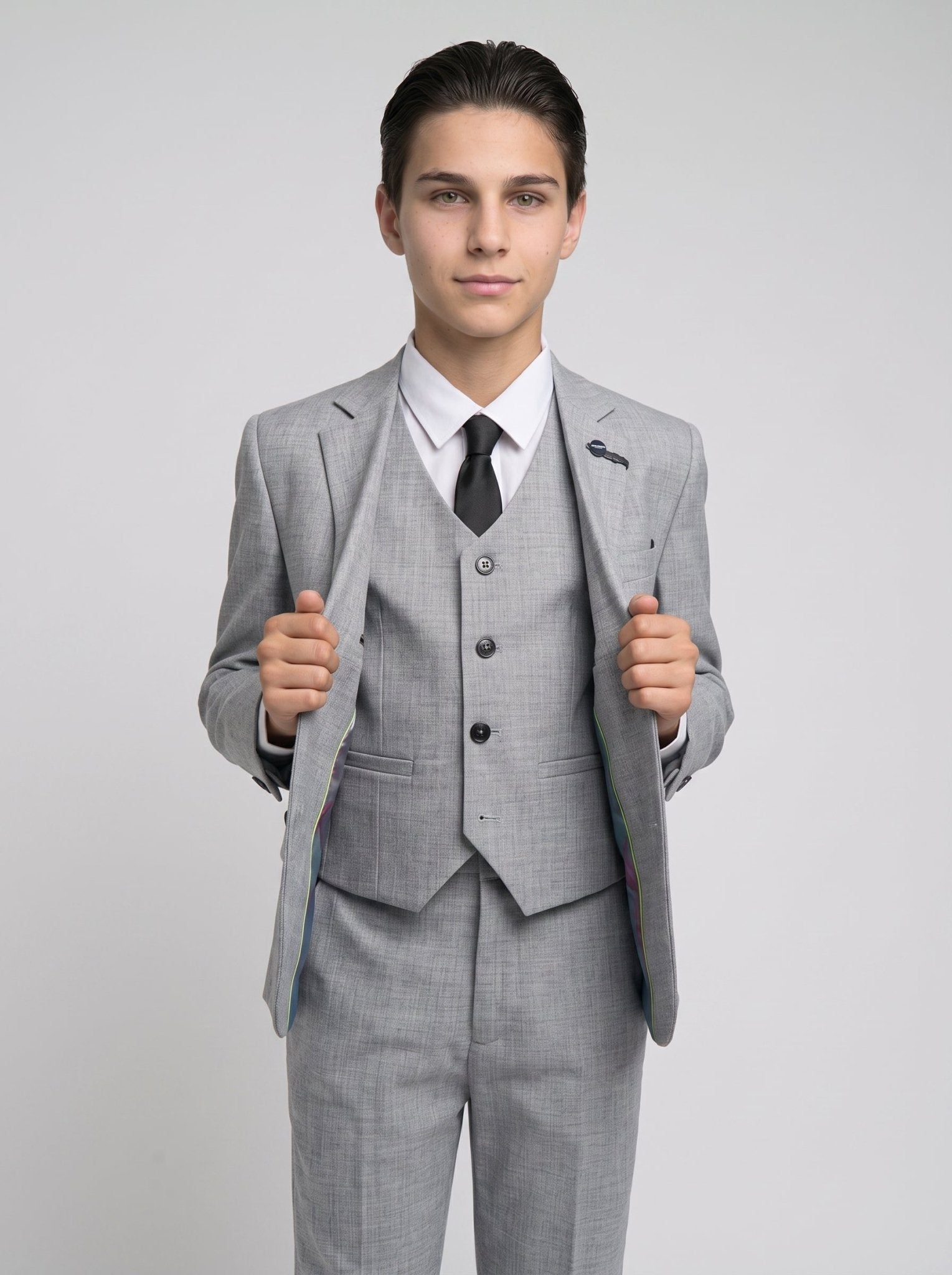Boys Malibu Grey Suit