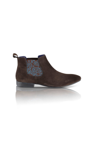 Carnaby Brown Suede Chelsea boots