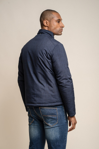 Keenan Navy Coat