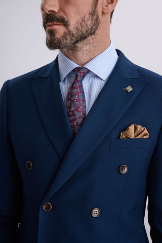 Mayfair Navy Double-Breasted Two Piece Suit