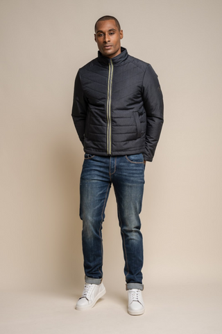 Keenan Charcoal Coat