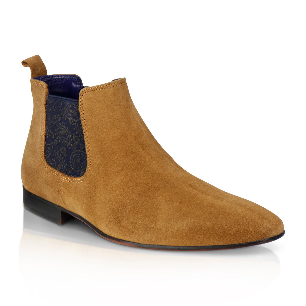 Carnaby Tan Suede Chelsea boots