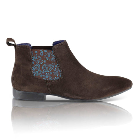 Carnaby Brown Suede Chelsea boots