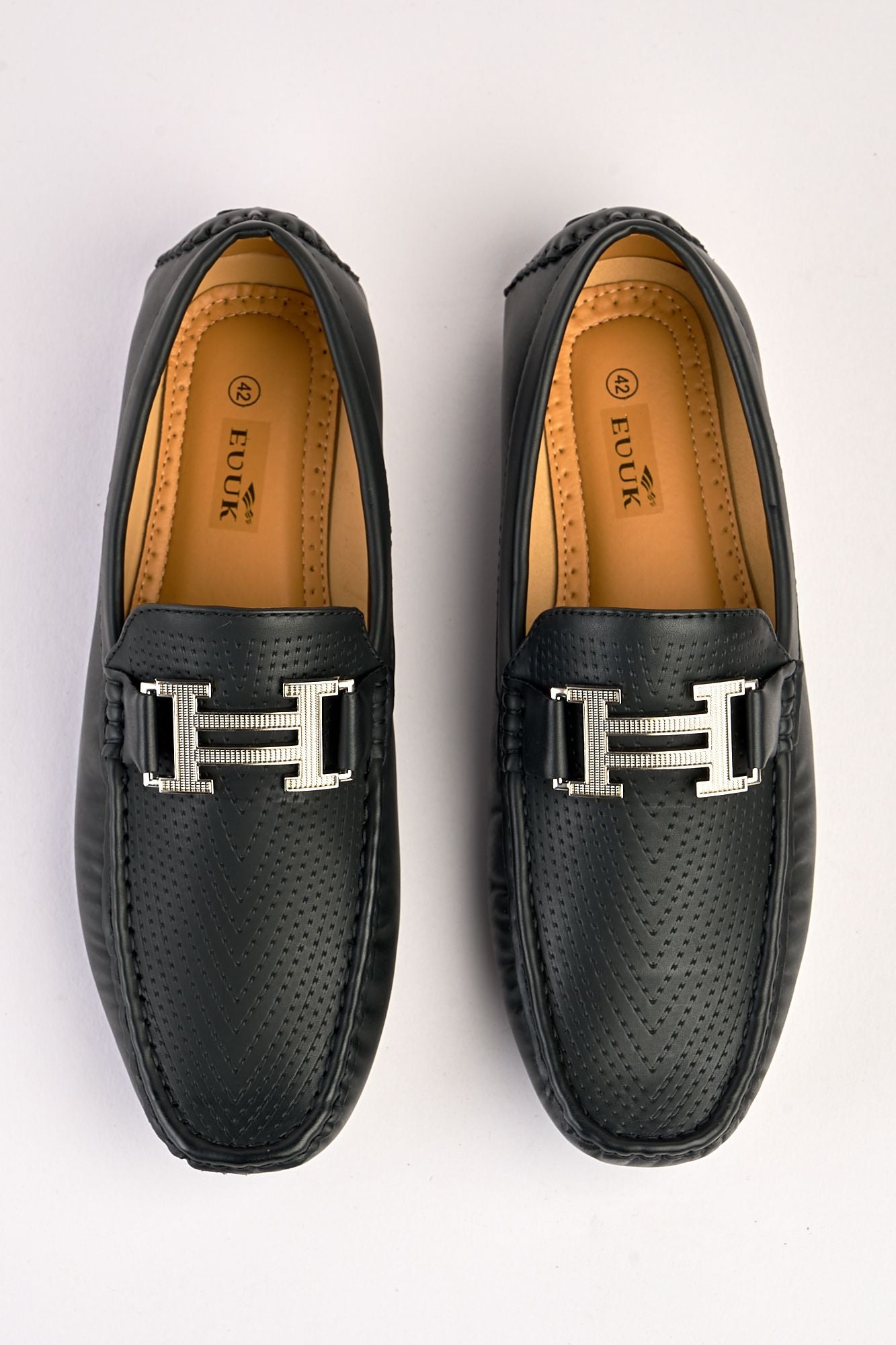 Vinciguerra Black Loafers