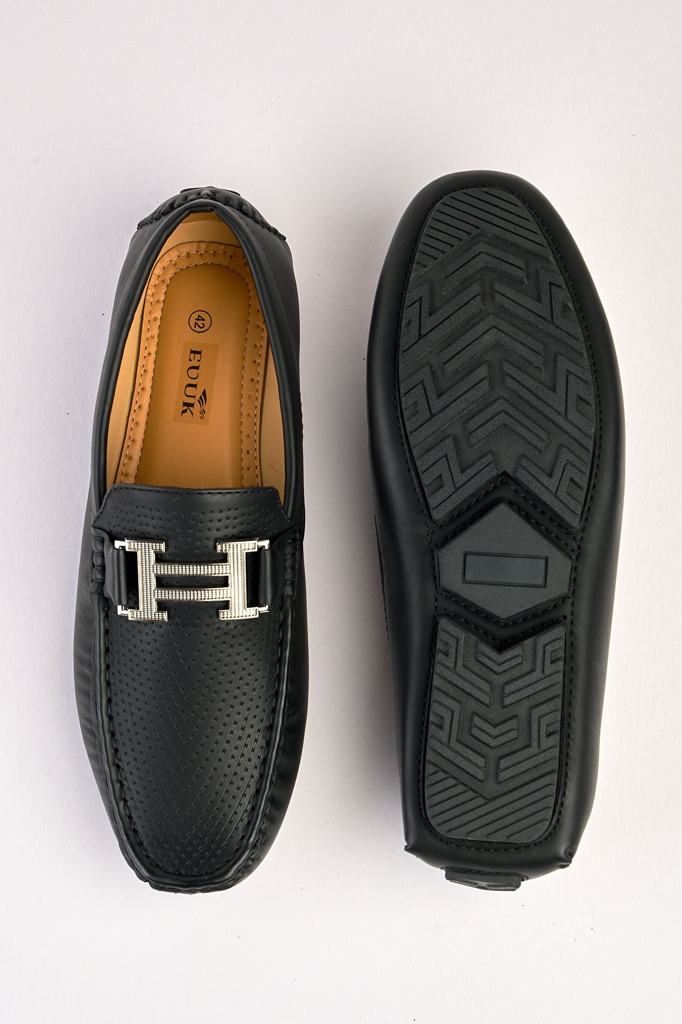 Vinciguerra Black Loafers