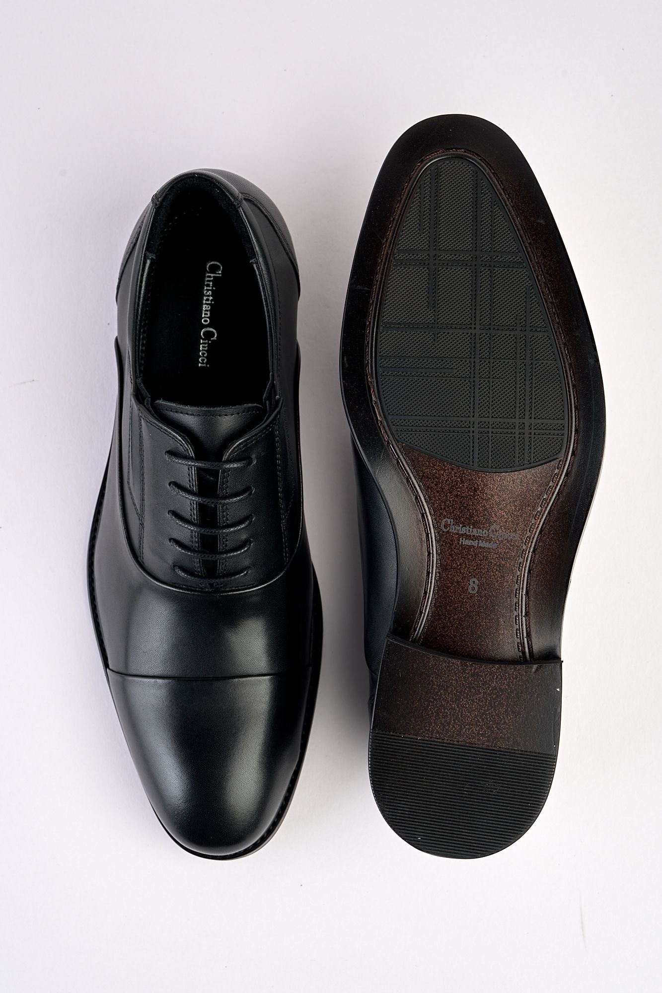 Regal Black Laced Shoe