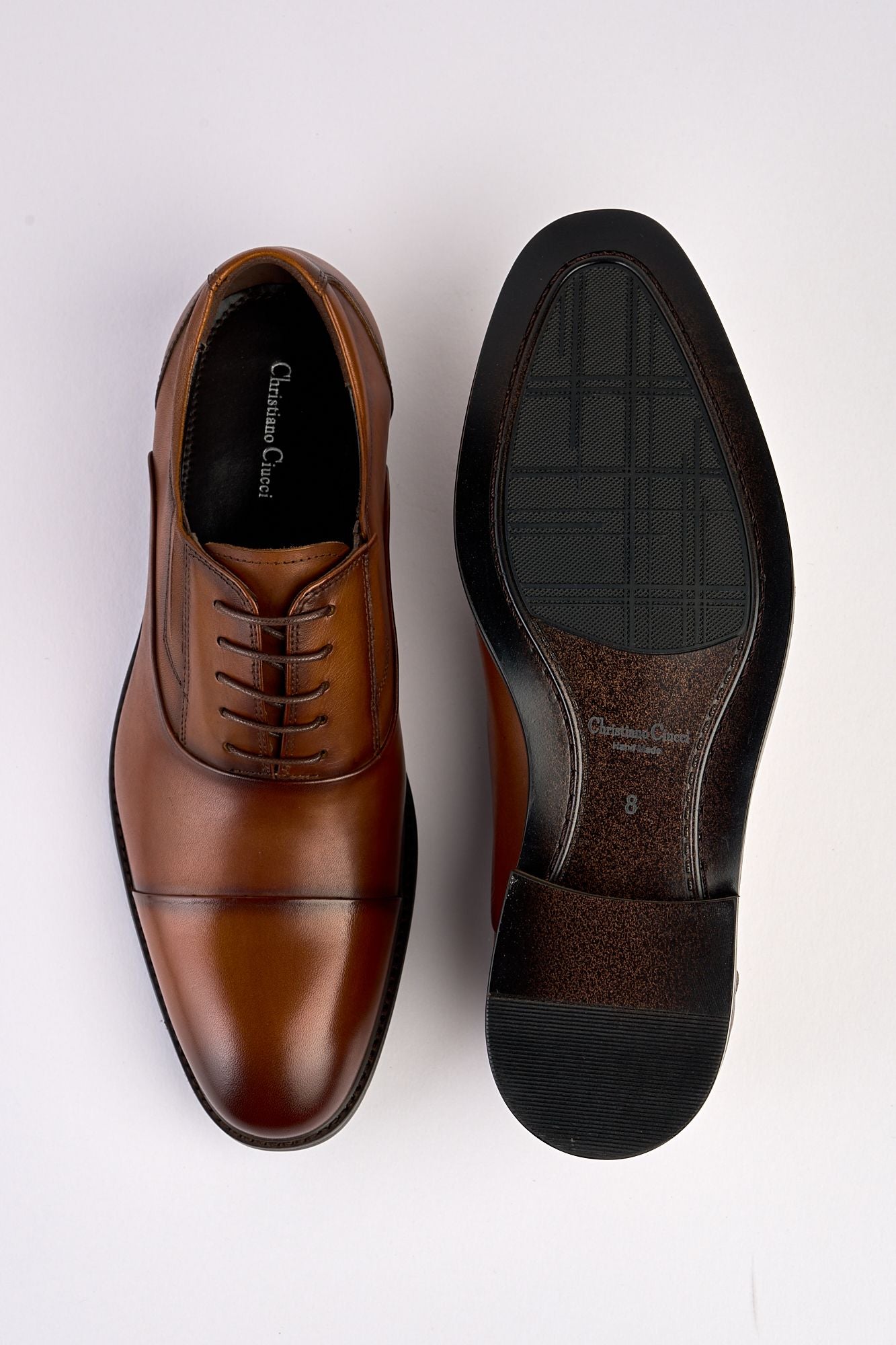 Regal Tan Laced Shoe