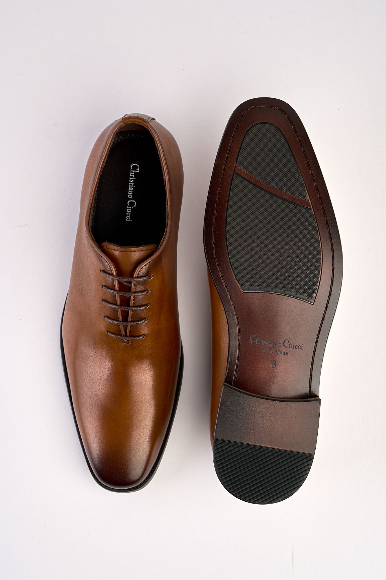 Claudio Tan Laced Shoe