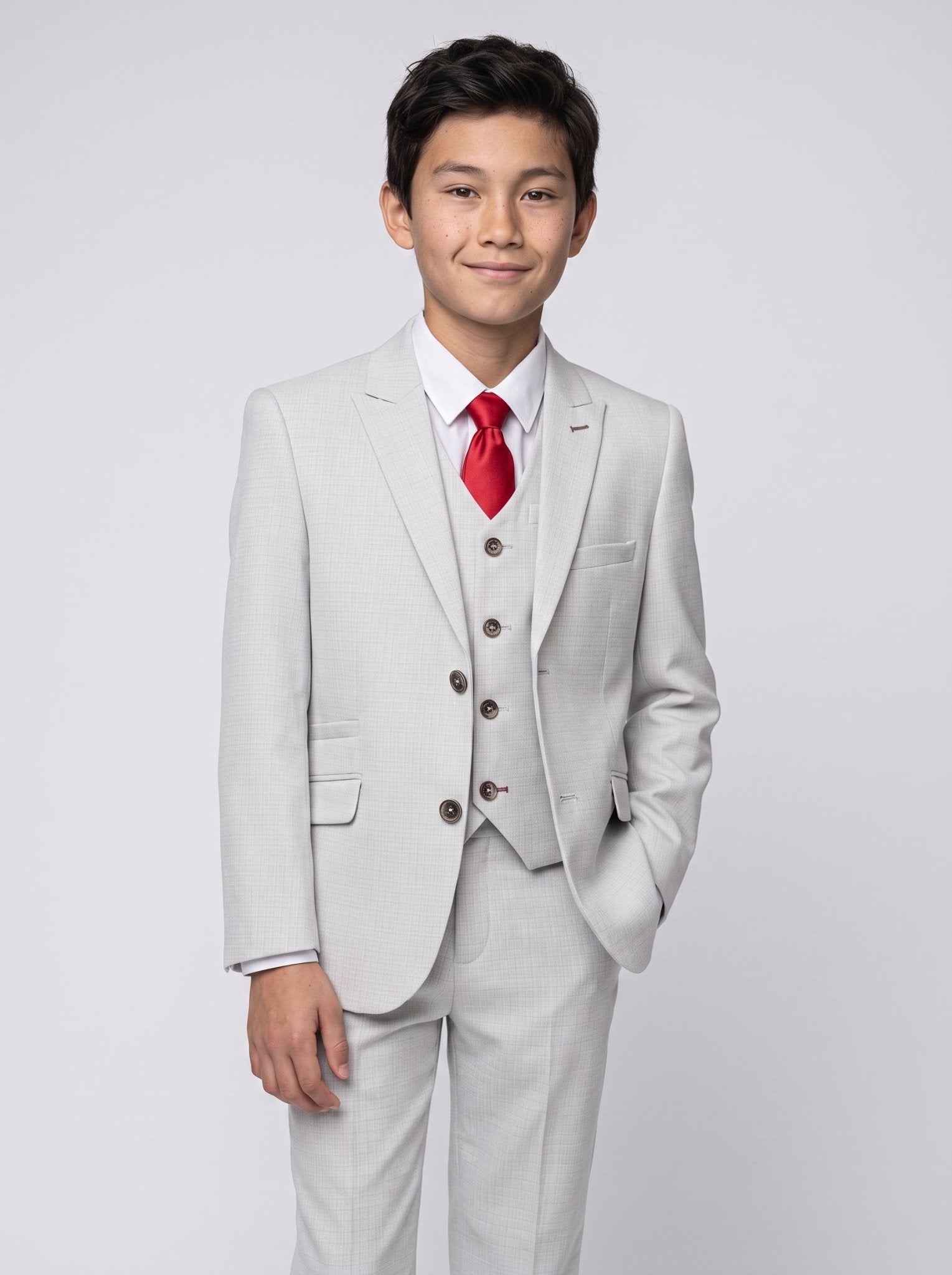 Boys Tropez Slate Suit