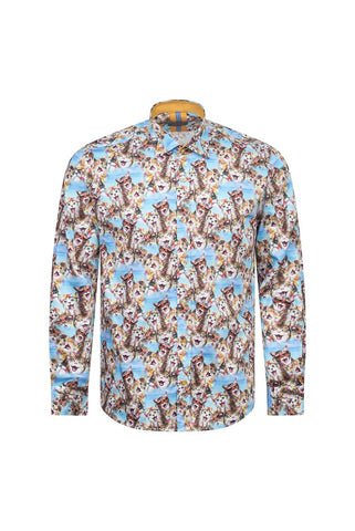 Cat Print Shirt