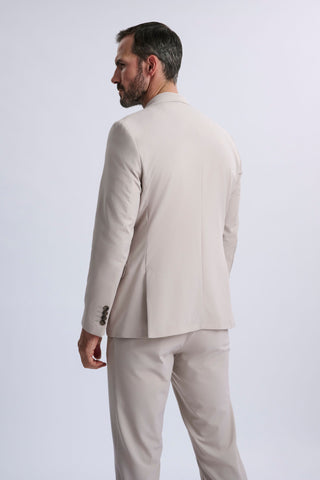 Ettore Smart Casual Suit Beige