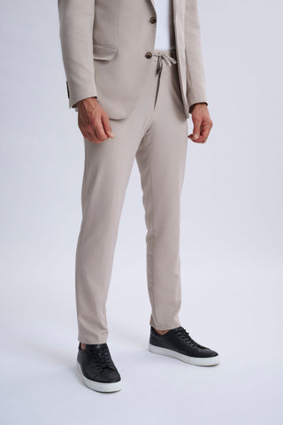 Ettore Smart Casual Suit Beige