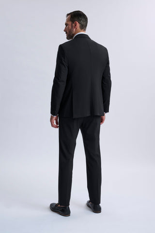 Amedeo 3-Piece Black Suit