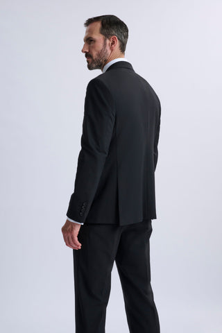 Amedeo 3-Piece Black Suit