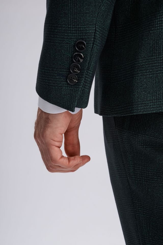 Regent Olive Double-Breasted Two Piece Suit