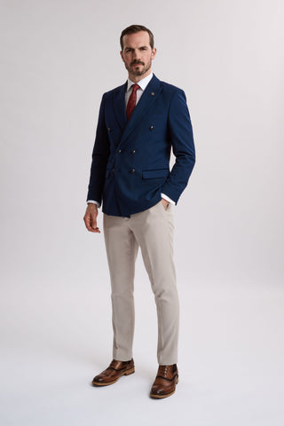 Bromley Double Breasted Navy Blazer