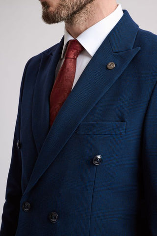 Bromley Double Breasted Navy Blazer