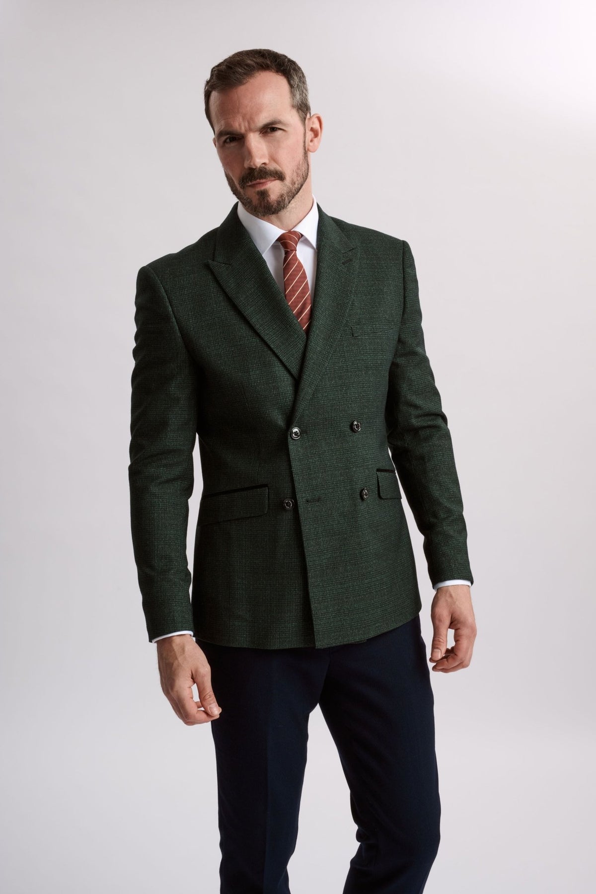 Caridi Double Breasted Blazer