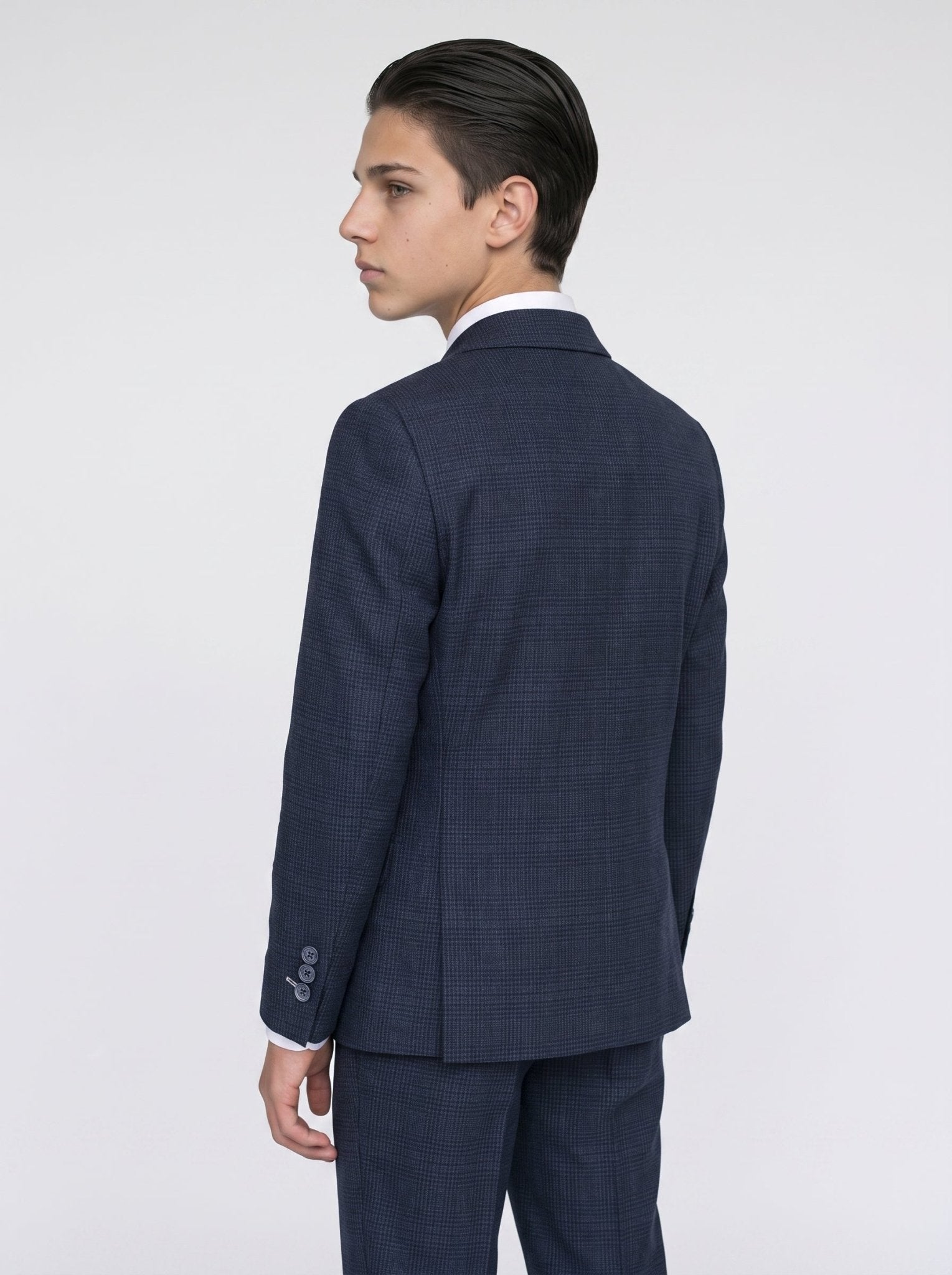 Boys Caridi Navy Three Piece Suit