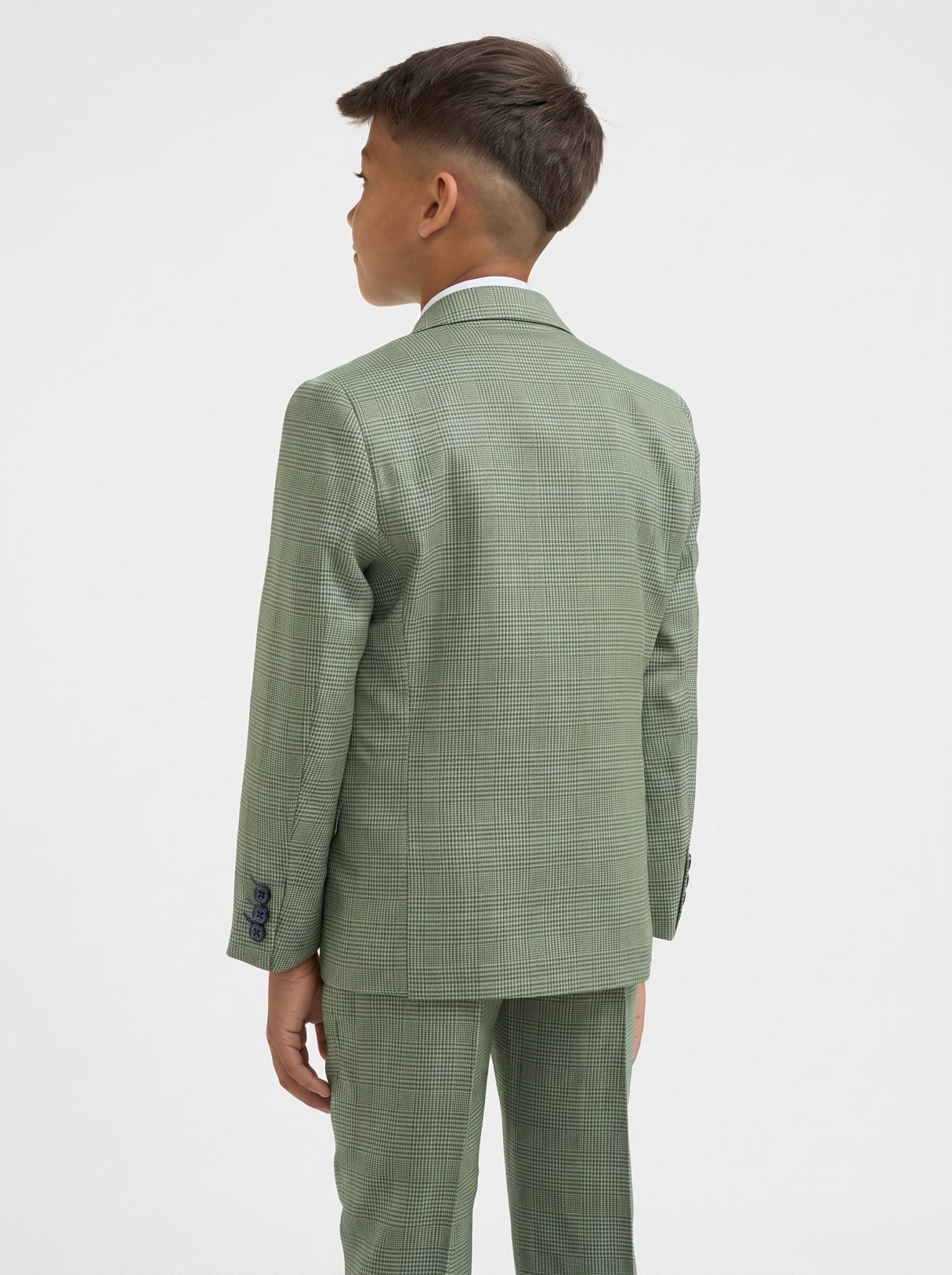 Boys Caridi Sage Three Piece Suit