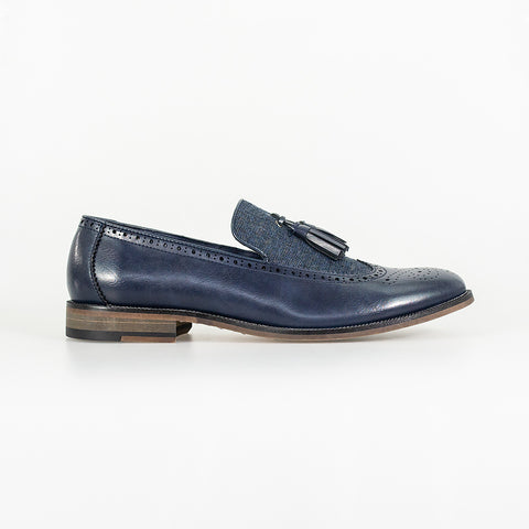 Lucius Navy Loafer