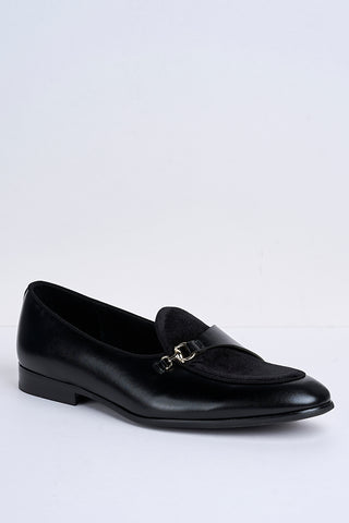 Alessandro Bit-Detail Loafers – Noir Prestige