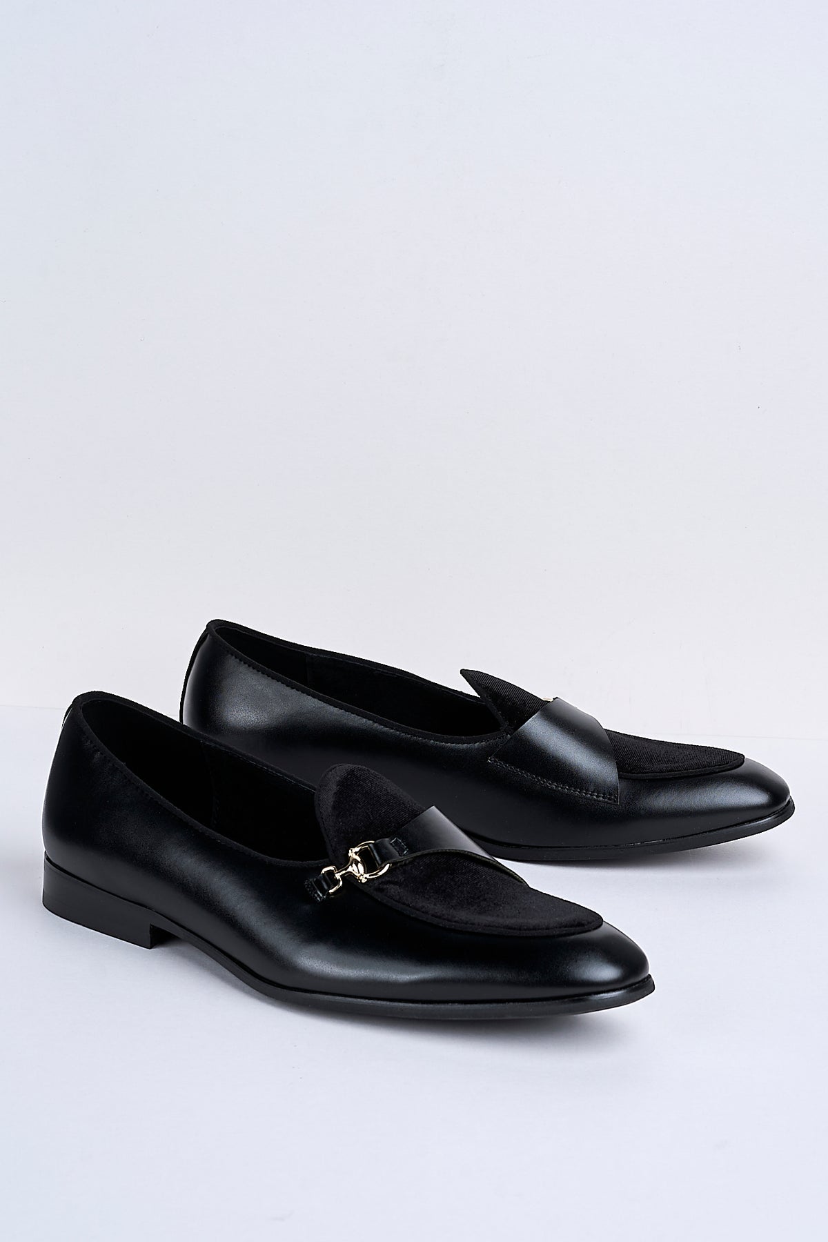 Alessandro Bit-Detail Loafers – Noir Prestige