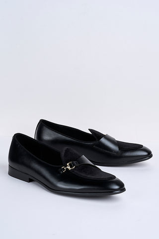 Alessandro Bit-Detail Loafers – Noir Prestige