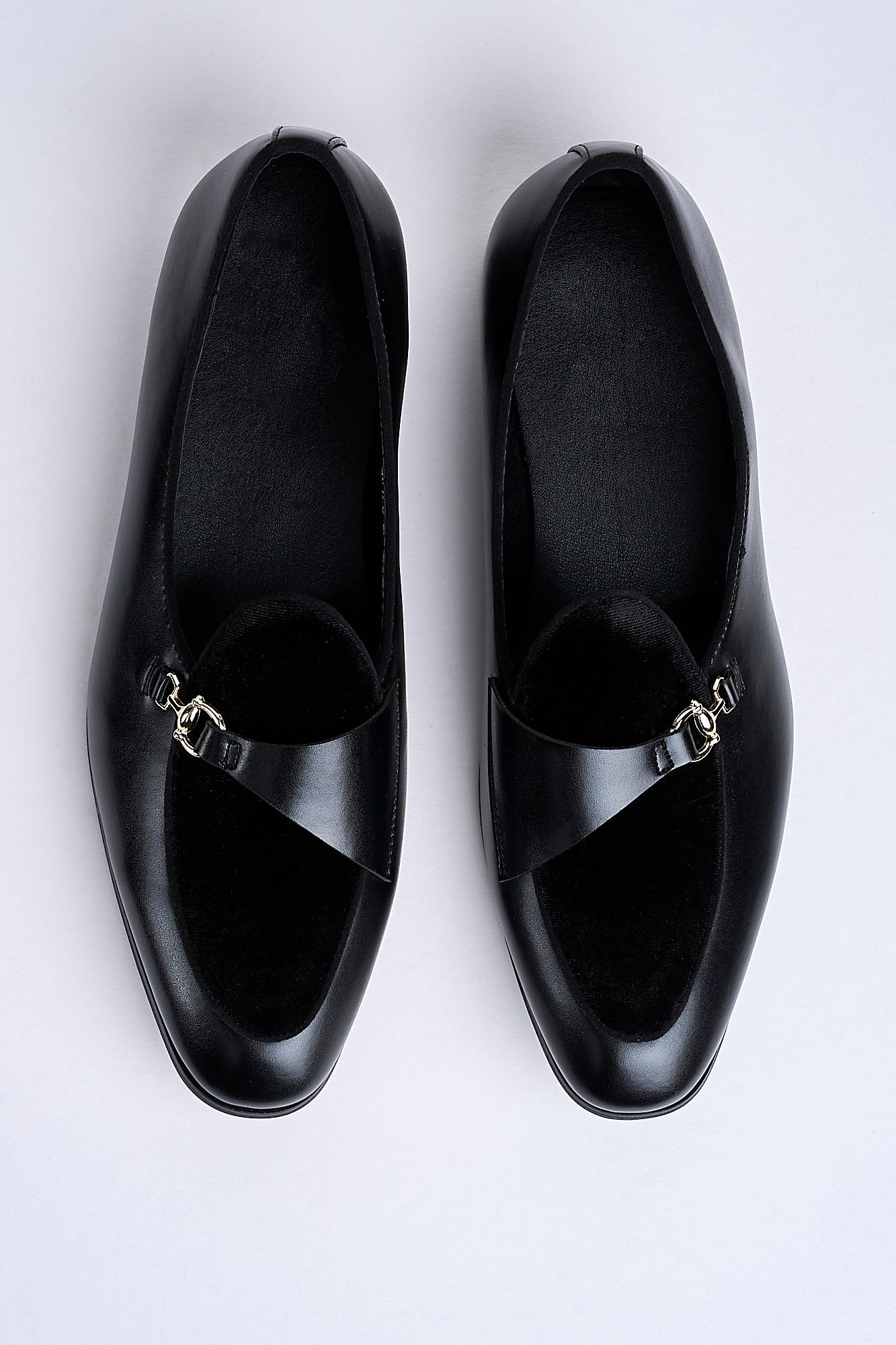 Alessandro Bit-Detail Loafers – Noir Prestige