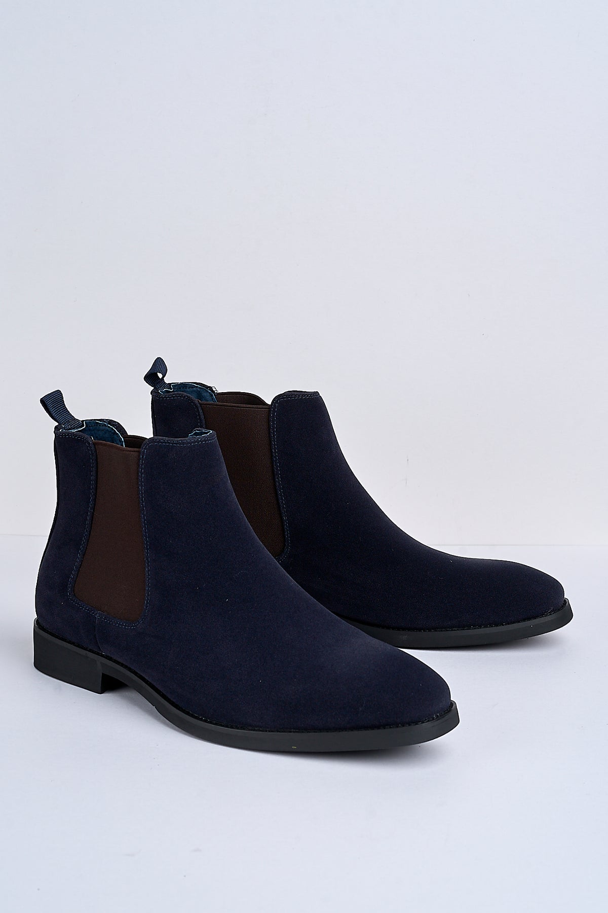 Montieri Suede Chelsea Boot – Marine Blue