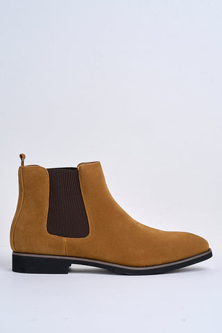 Montieri Suede Chelsea Boot – Tuscan Camel