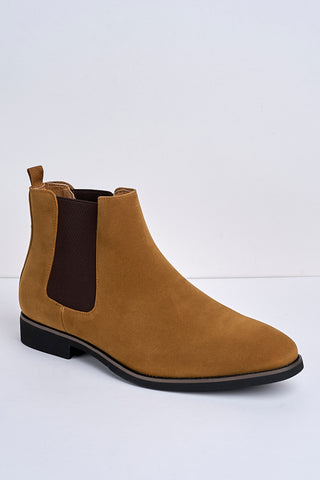 Montieri Suede Chelsea Boot – Tuscan Camel