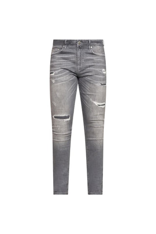 Light Washed Grey Skinny Jeans
