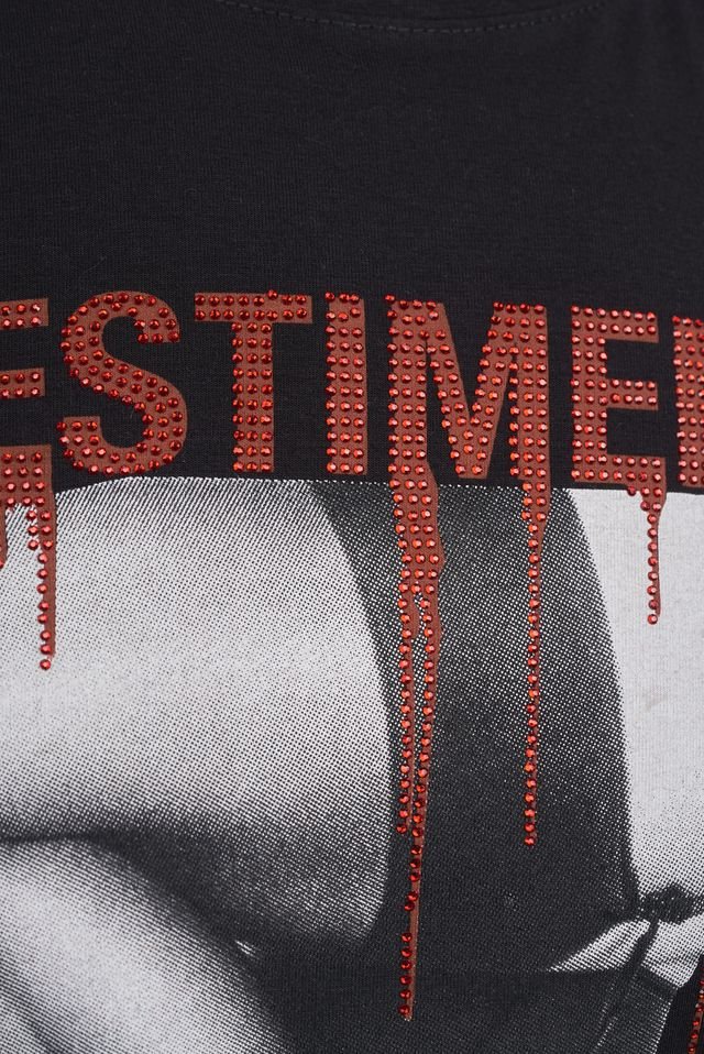 Ovy Vestimentaire Femme Fatale Black Tee