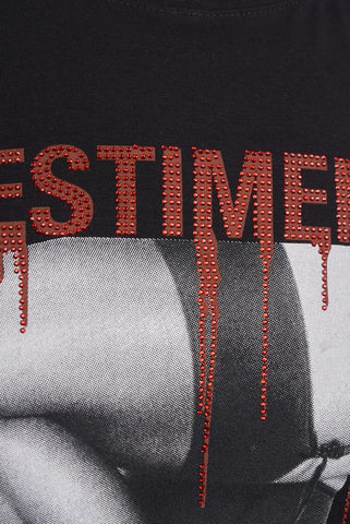 Ovy Vestimentaire Femme Fatale Black Tee