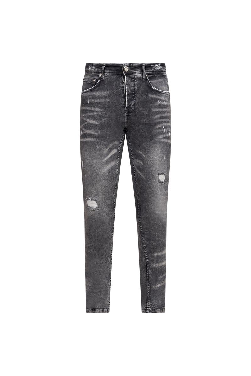 Ovy Smoke Washed Stretch Denim