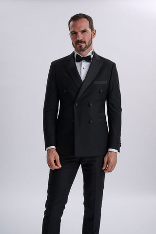 Harry Black Two Piece Double Breasted Tuxedo