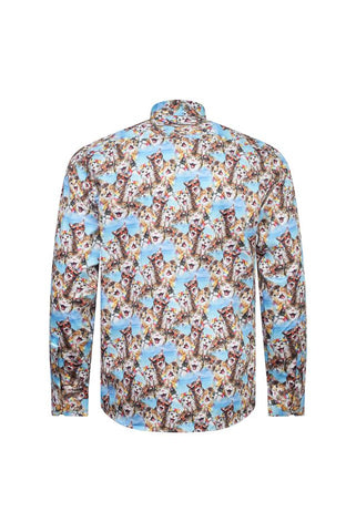 Cat Print Shirt