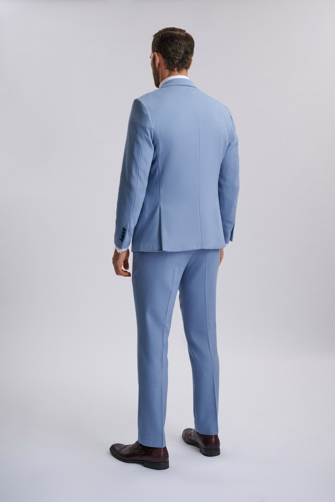 HM5 - Sky Blue Three Piece Suit