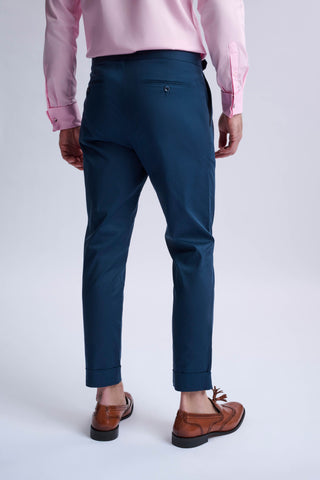 Aroldi Trouser Chinos Royal Blue