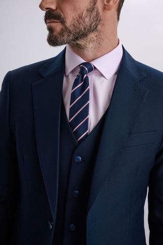 Fabio Navy Three Piece Suit