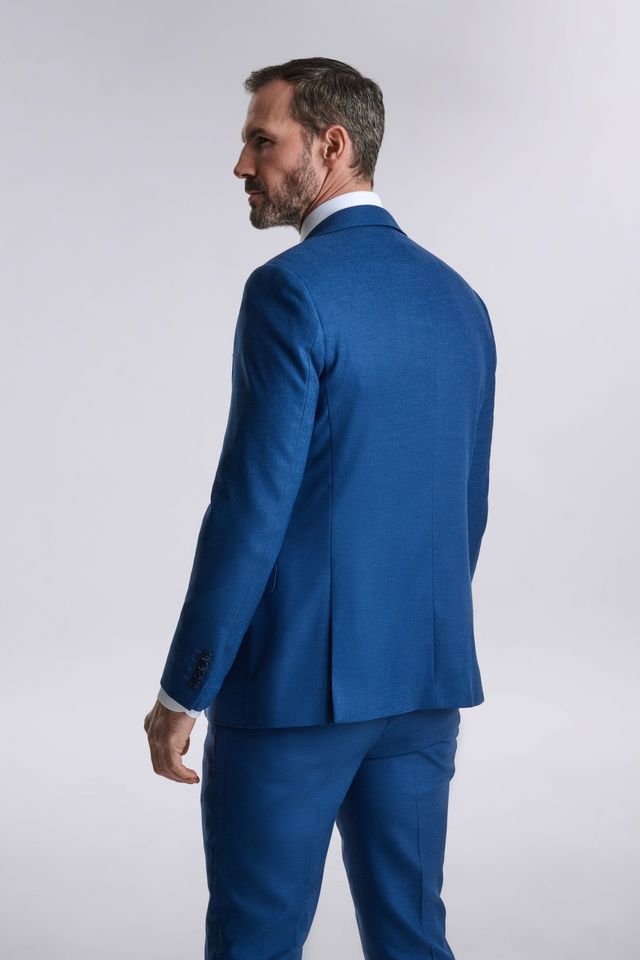 Diaz Blue Three Piece Suit