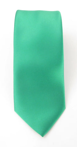 Emerald Green Satin Wedding Tie