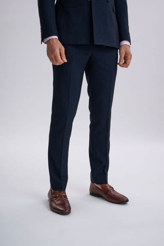 Regent Navy Double-Breasted Two Piece Suit