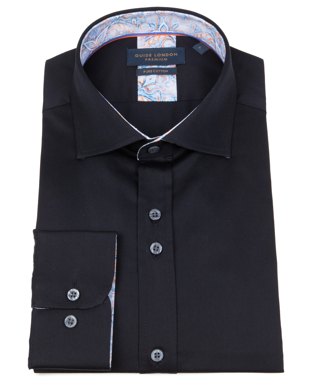 Navy Cotton Shirt